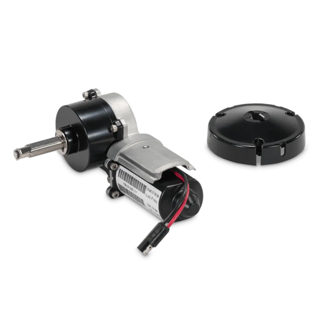 3317084.000U – DOMETIC Awning Drive Head, For Use With 9200 Series Power Awnings Powered Drive Head With Motor Black